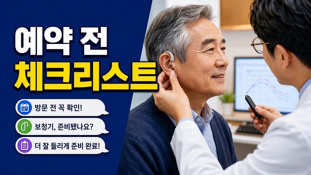 보청기 조절 예약을 앞두고 미리 준비하면 달라지는 것: 검사 결과 확인 포인트와 질문법