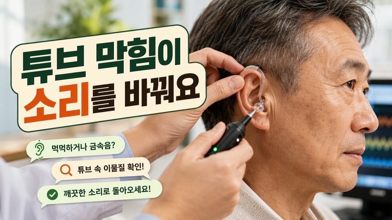 보청기 소리가 유독 ‘금속성’으로 들릴 때, 이어몰드·튜브·마감부터 점검하는 순서