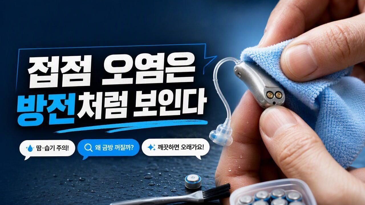 보청기 배터리 방전이 빨라졌다면? ‘보관 온도·건조·접점’에서 갈리는 흔한 원인